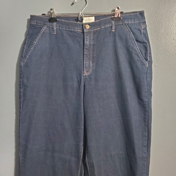 Nicole Miller New York Nomad Super High Rise Wide Leg Womens Jeans Size 14 - Picture 2 of 8